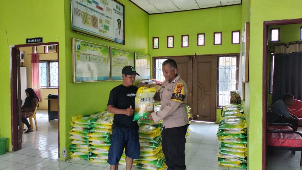Polres Meranti Salurkan 98 Ton Beras SPHP Lewat Gerakan Pangan Murah di Sembilan Kecamatan - PATROLI 24 JAM